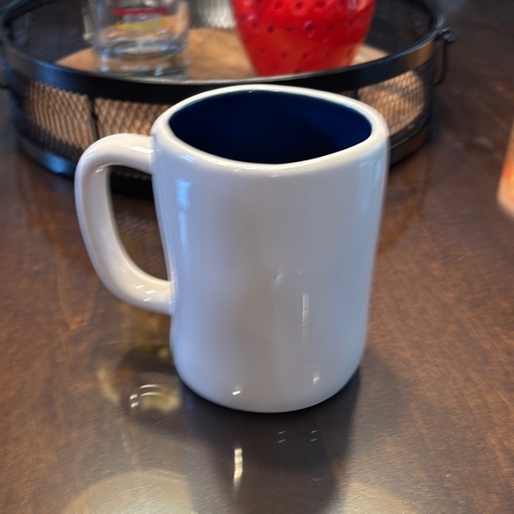 Rae Dunn Red White and Blue Ceramic Patriotic Mug America the Beautiful - Picture 5 of 7